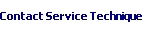 Contact Service Technique